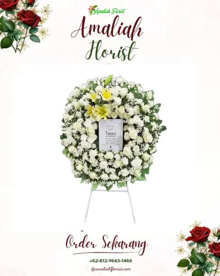 Krans Bunga Duka serangpanjang